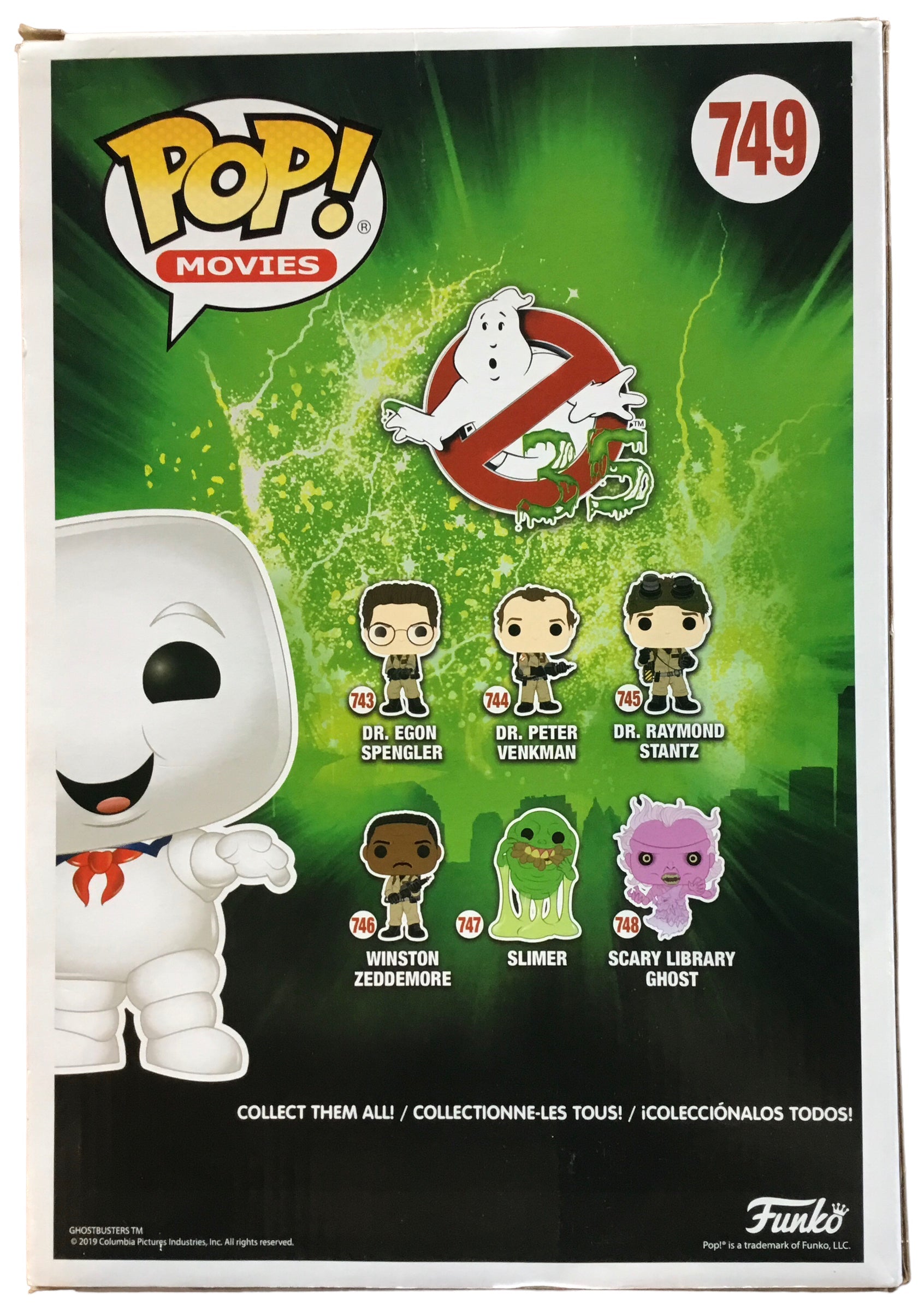 Stay Puft #749 - 10" Figure - Ghostbusters 35- Funko Pop! Movies