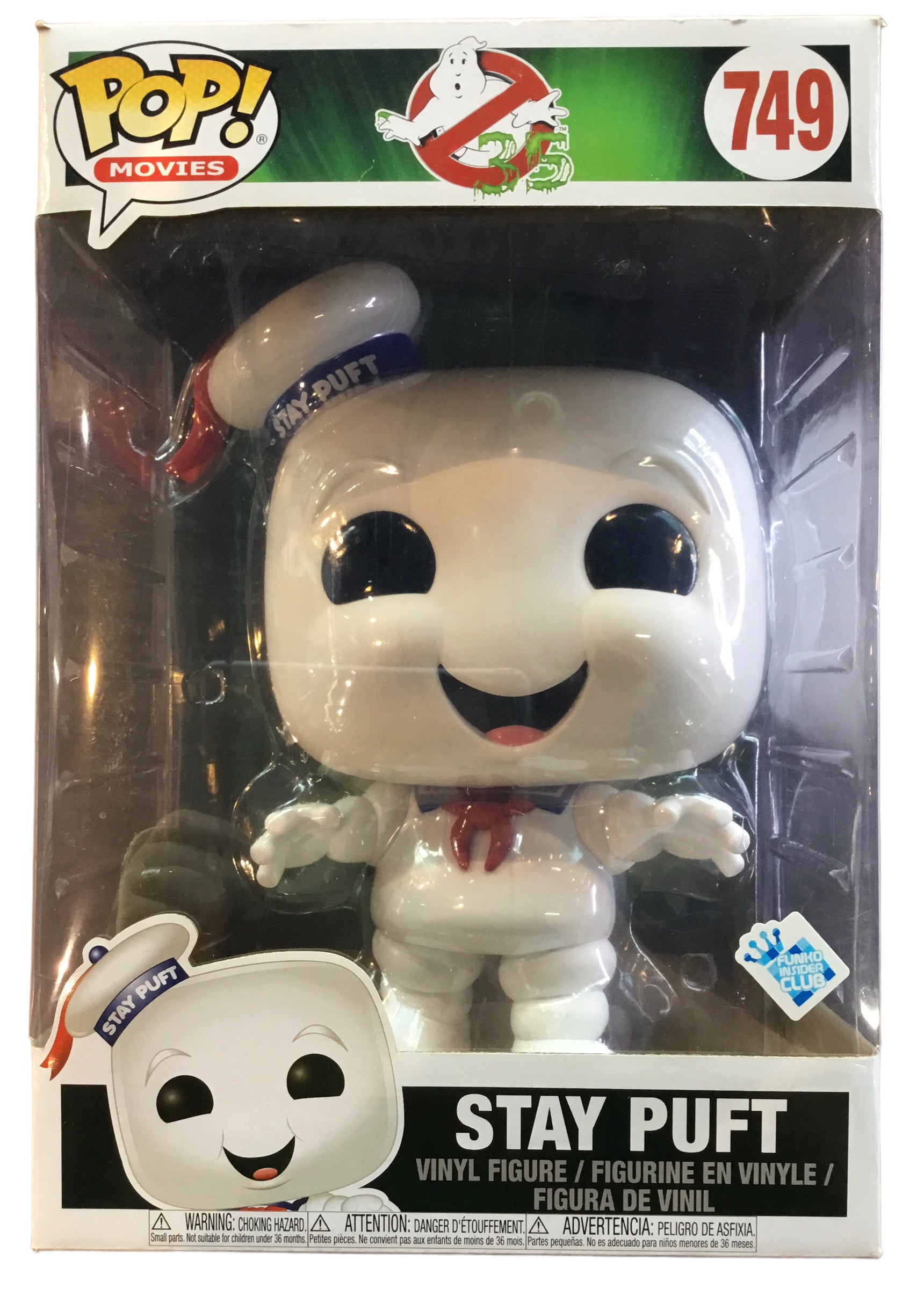 Stay puft funko pop shop 10 inch