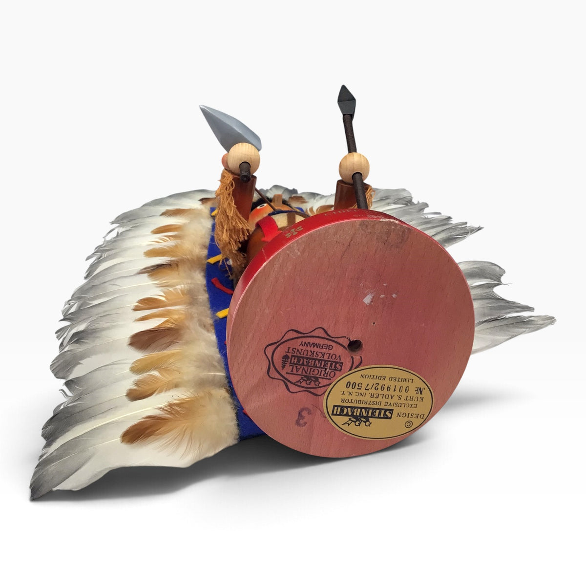 Steinbach German Chief Sitting Bull Smoking Man Figure – Sioux Nation Limited Edition