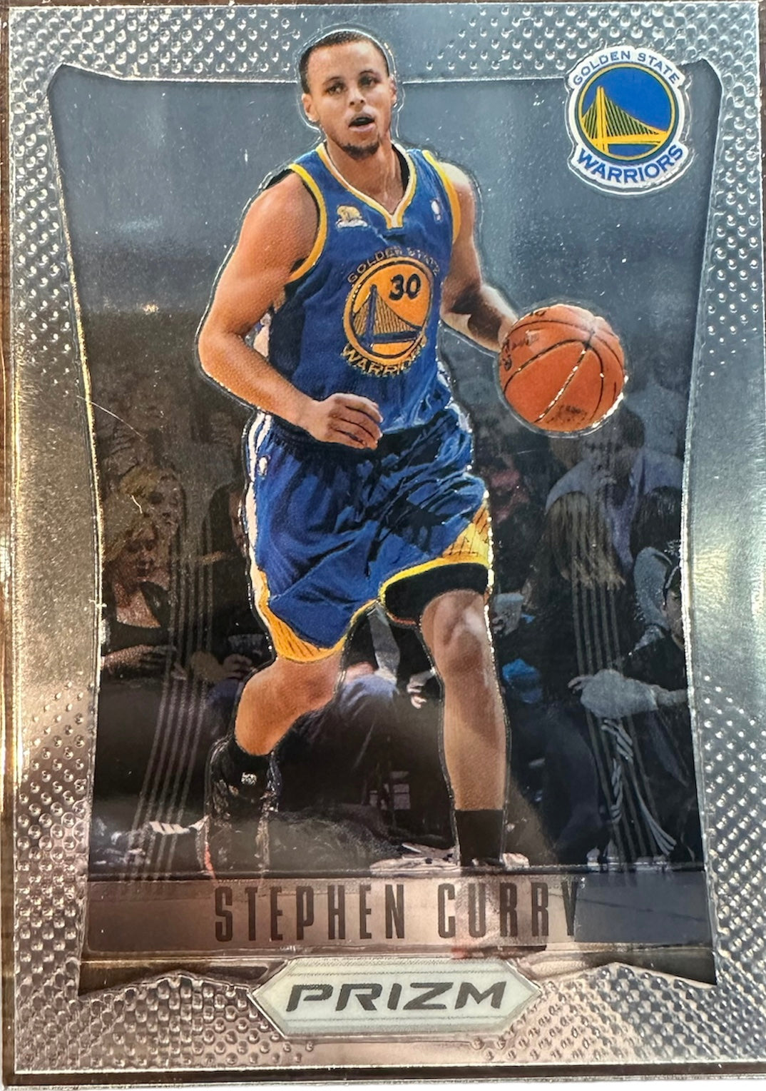 Stephen Curry Prizm First Year Card