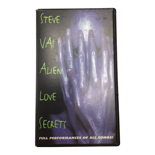 Steve Vai Alien Love Secrets VHS Tape