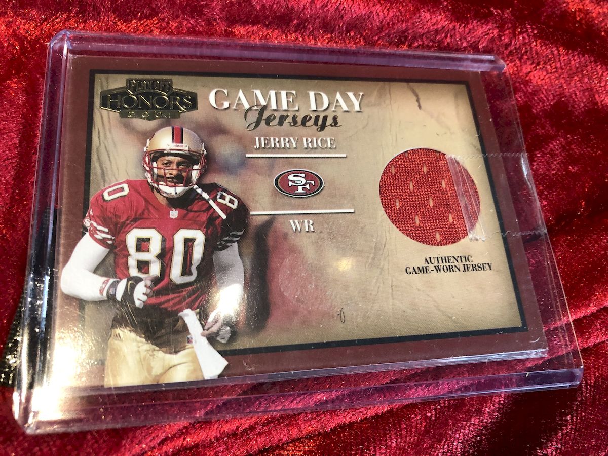 Steve Young & Jerry Rice 49ers Autographed Football Shadowbox