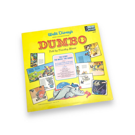 Story & Songs From Dumbo | Illustrated Book w/ Accompanying Vinyl LP