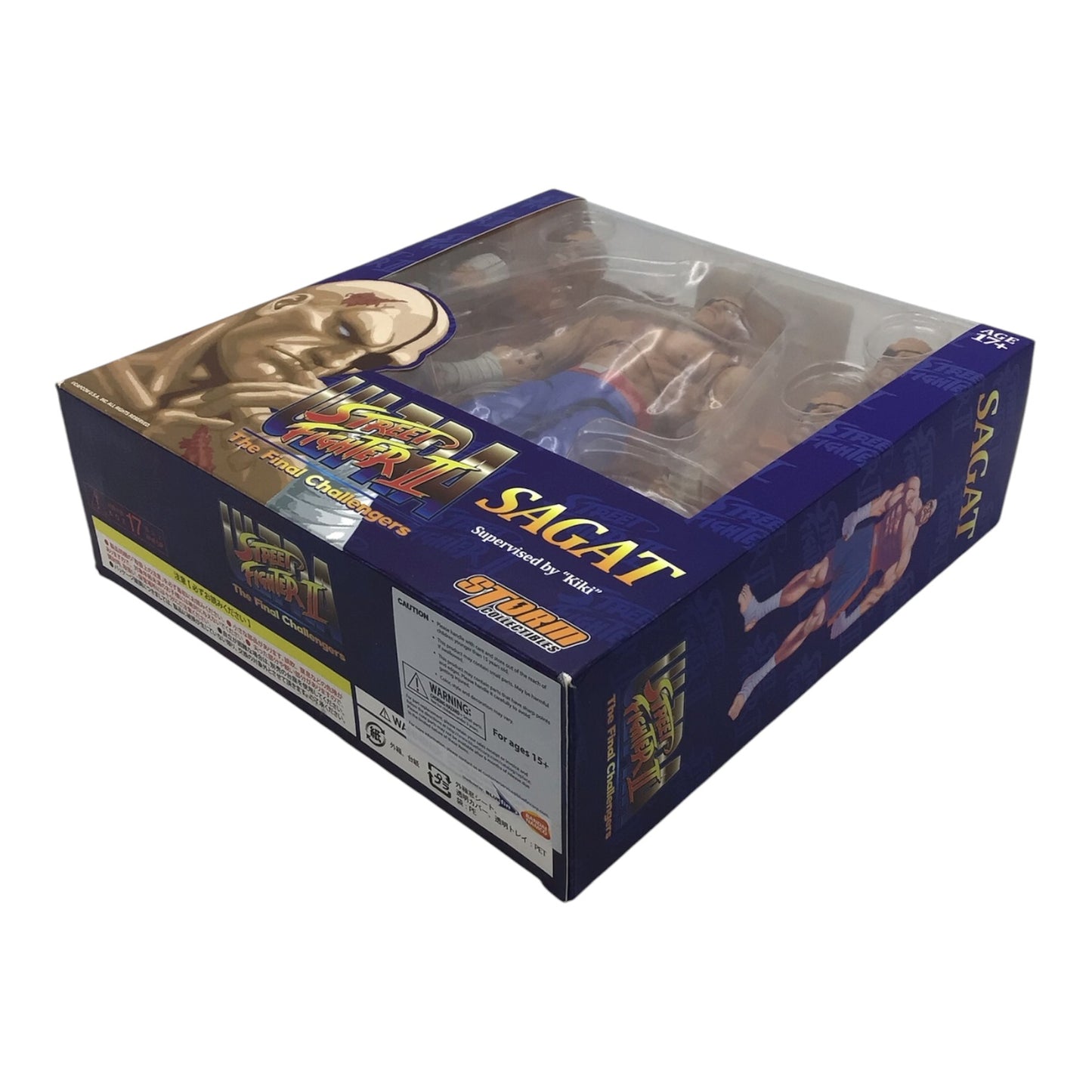 Street Fighter 2 Sagat Action Figure - Storm Collectibles