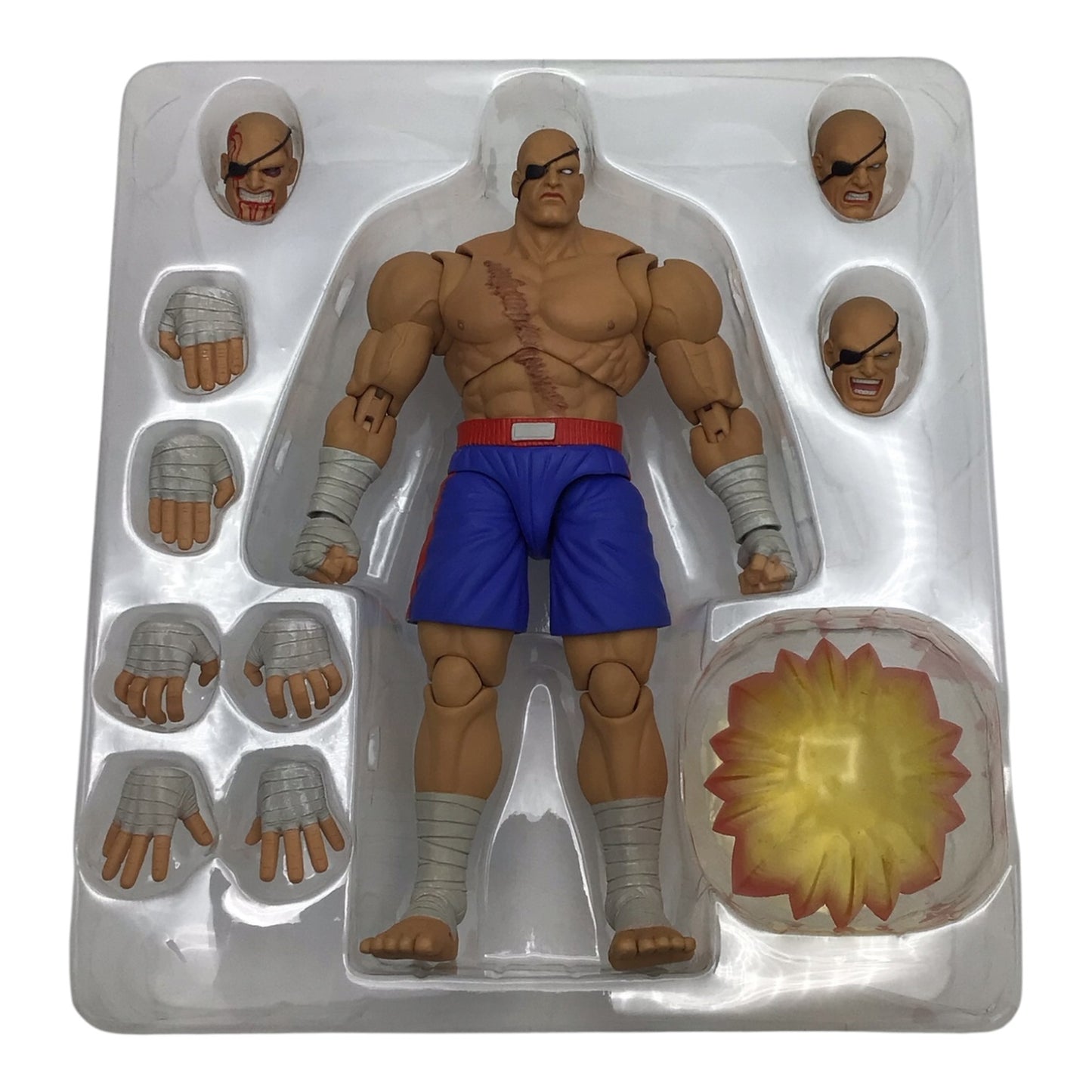 Street Fighter 2 Sagat Action Figure - Storm Collectibles
