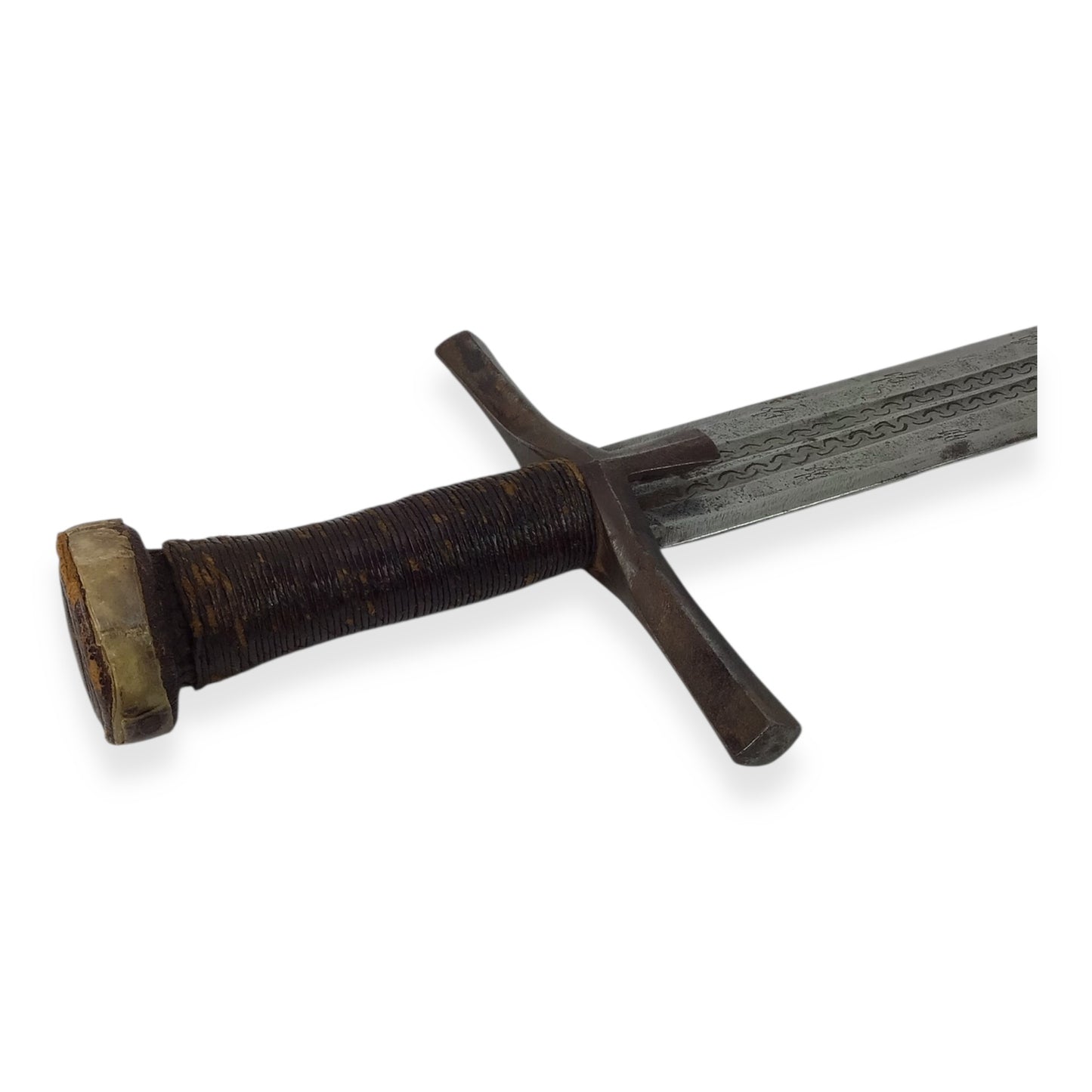 Sudanese African Sword with Sheath and Belt