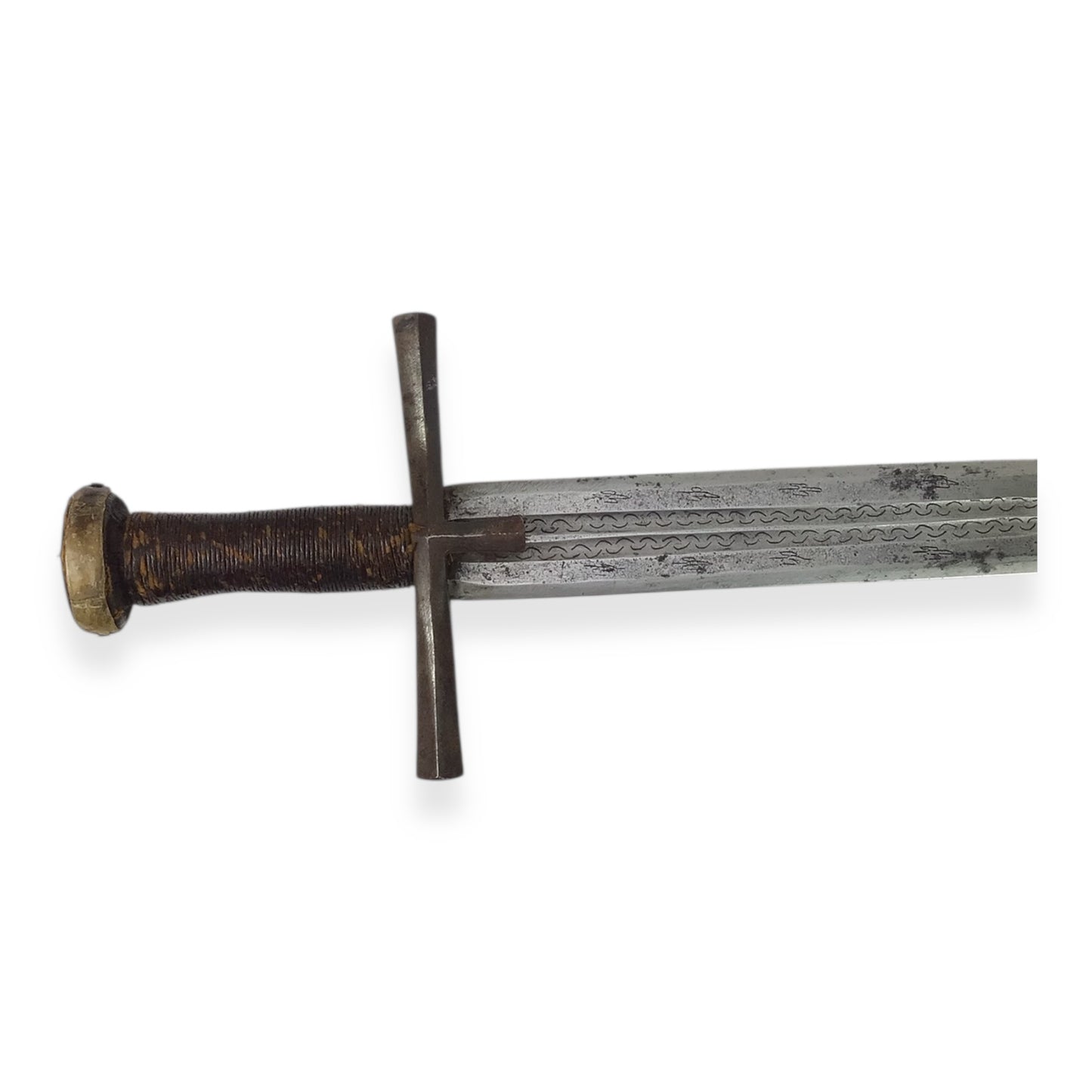 Sudanese African Sword with Sheath and Belt