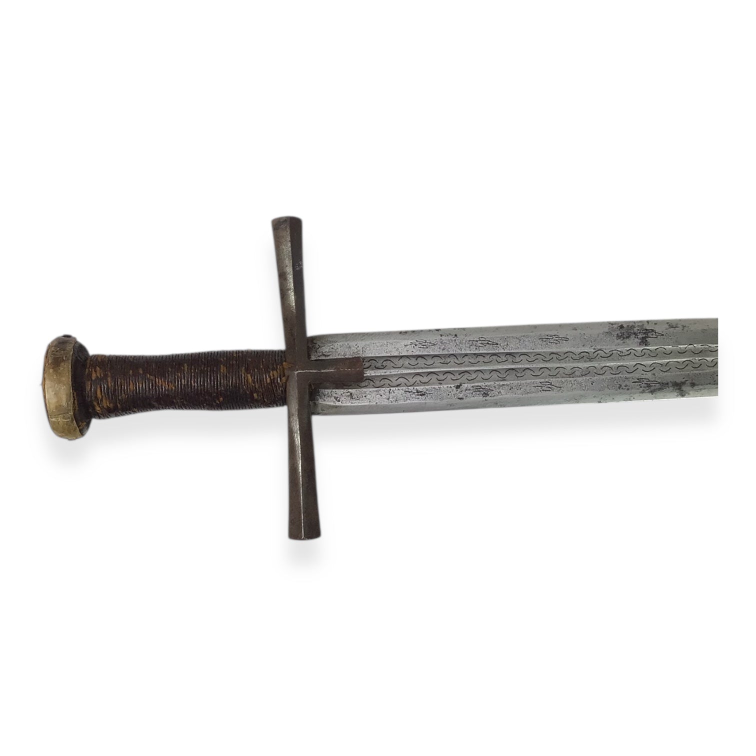 Sudanese African Sword with Sheath and Belt