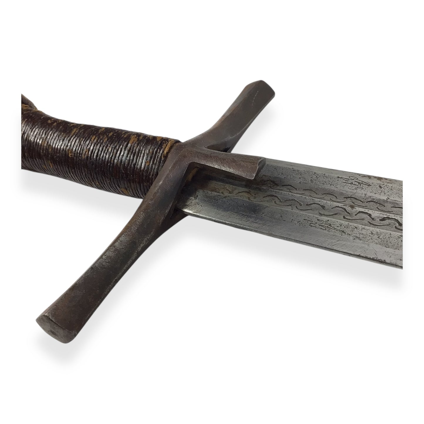 Sudanese African Sword with Sheath and Belt