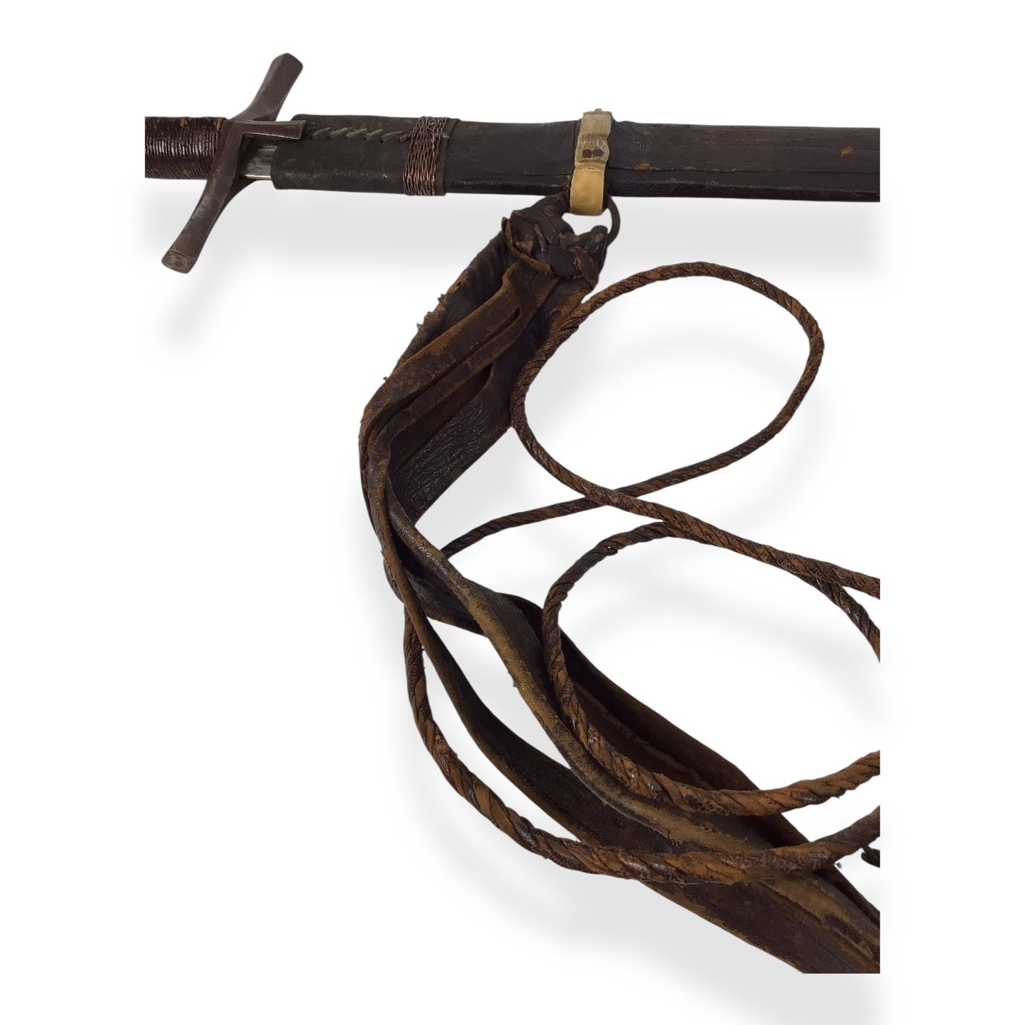 Sudanese African Sword with Sheath and Belt