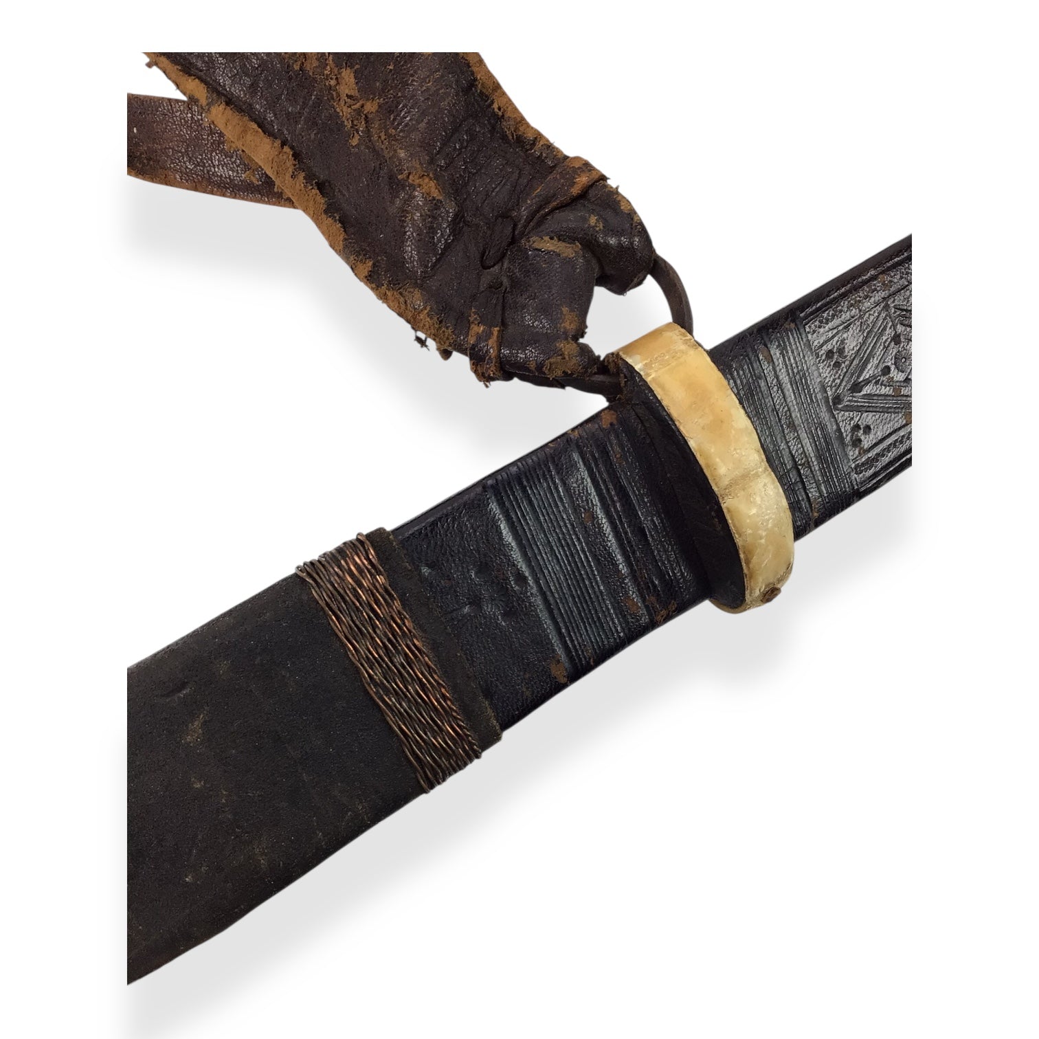 Sudanese African Sword with Sheath and Belt