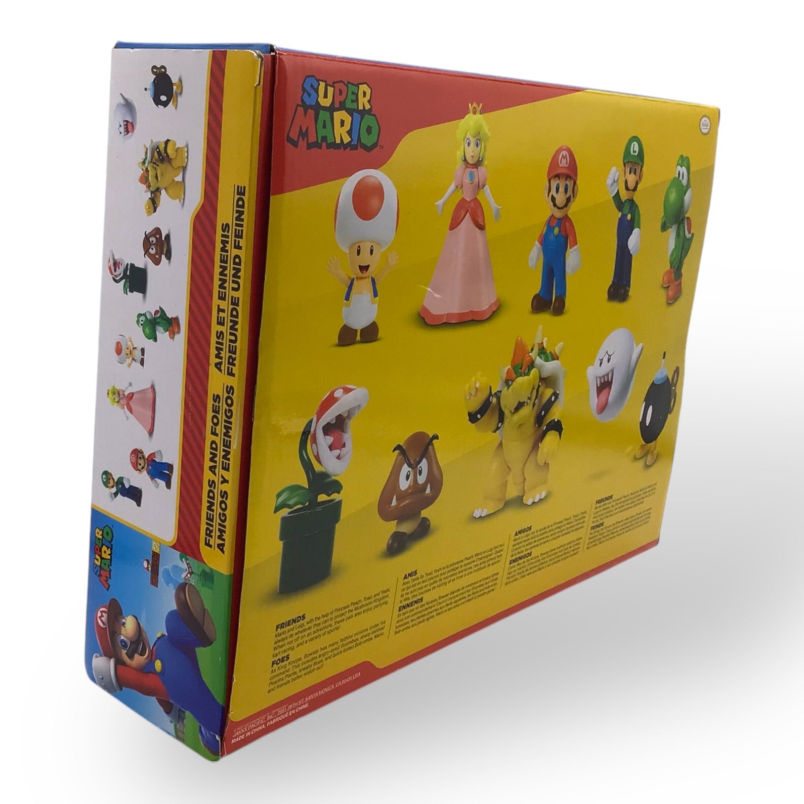 Super Mario Friends & Foes 10-Figure Set | Jakks 2022 Nintendo Collection New