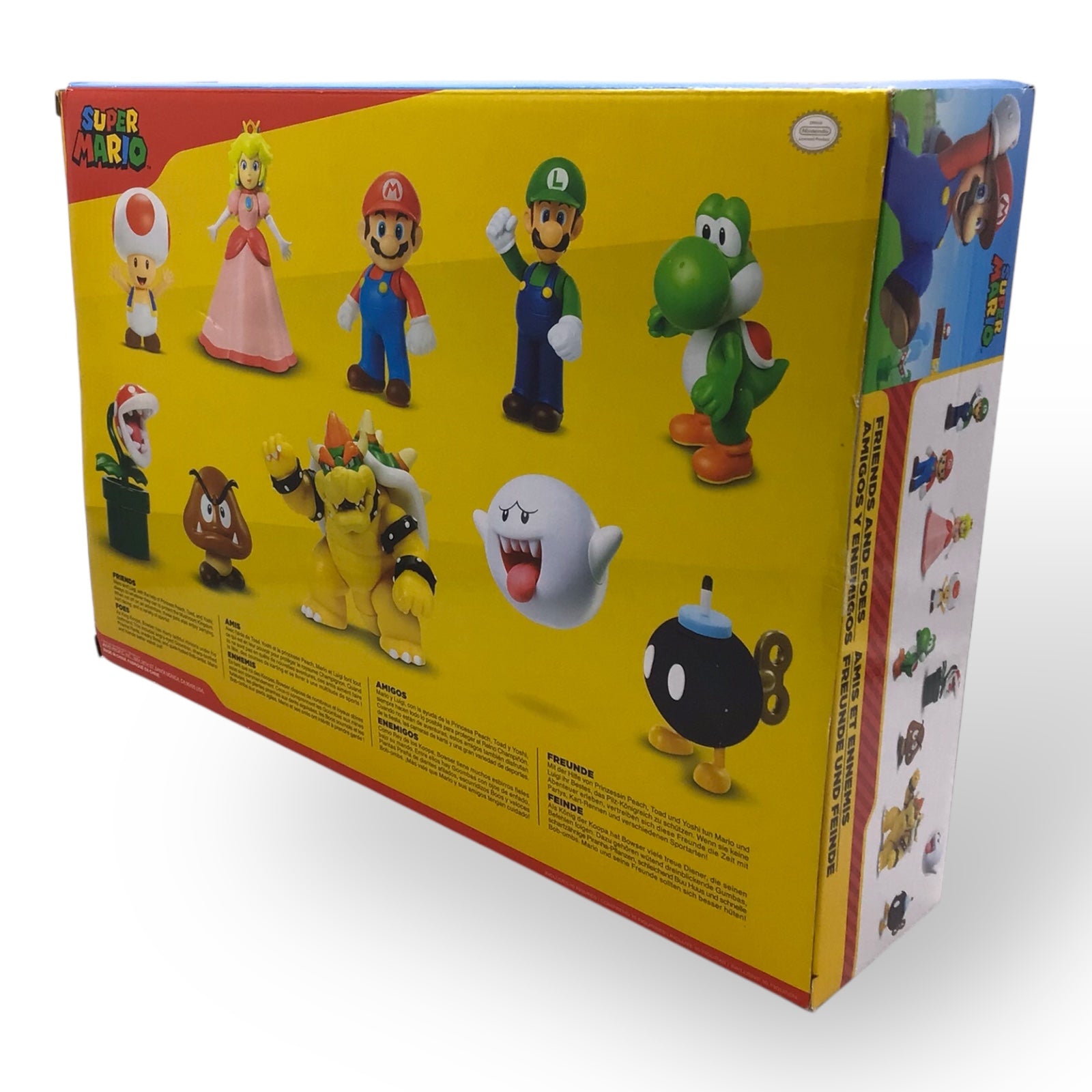 Super Mario Friends & Foes 10-Figure Set | Jakks 2022 Nintendo Collection New