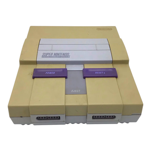 Super Nintendo Entertainment System (SNES) – Complete with Controllers & Cables