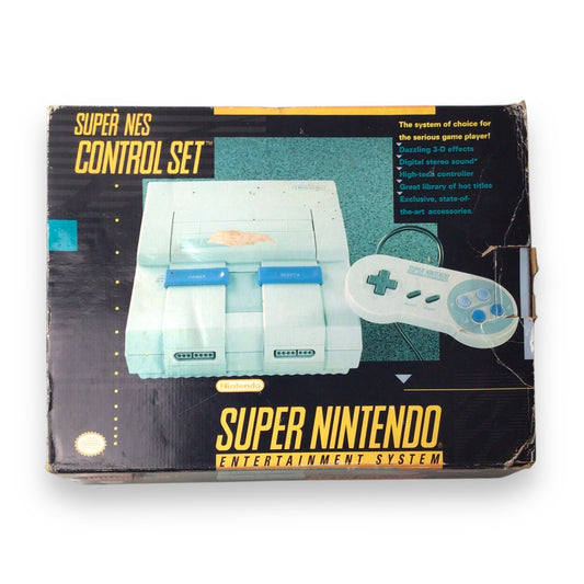Super Nintendo Entertainment System (SNES) Control Set - Empty Box