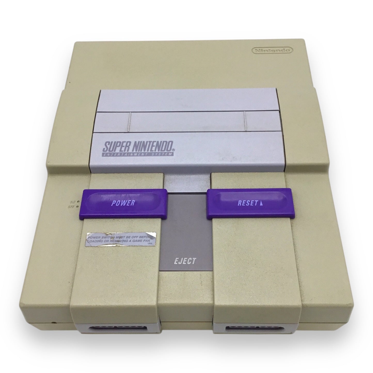 Super Nintendo Entertainment System SNS-001 Console w/ Cables & 2 Controllers – Tested