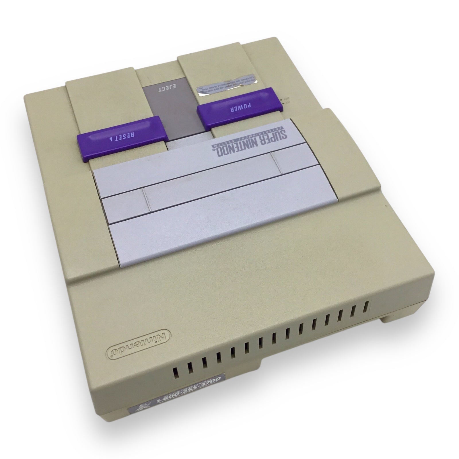 Super Nintendo Entertainment System SNS-001 Console w/ Cables & 2 Controllers – Tested