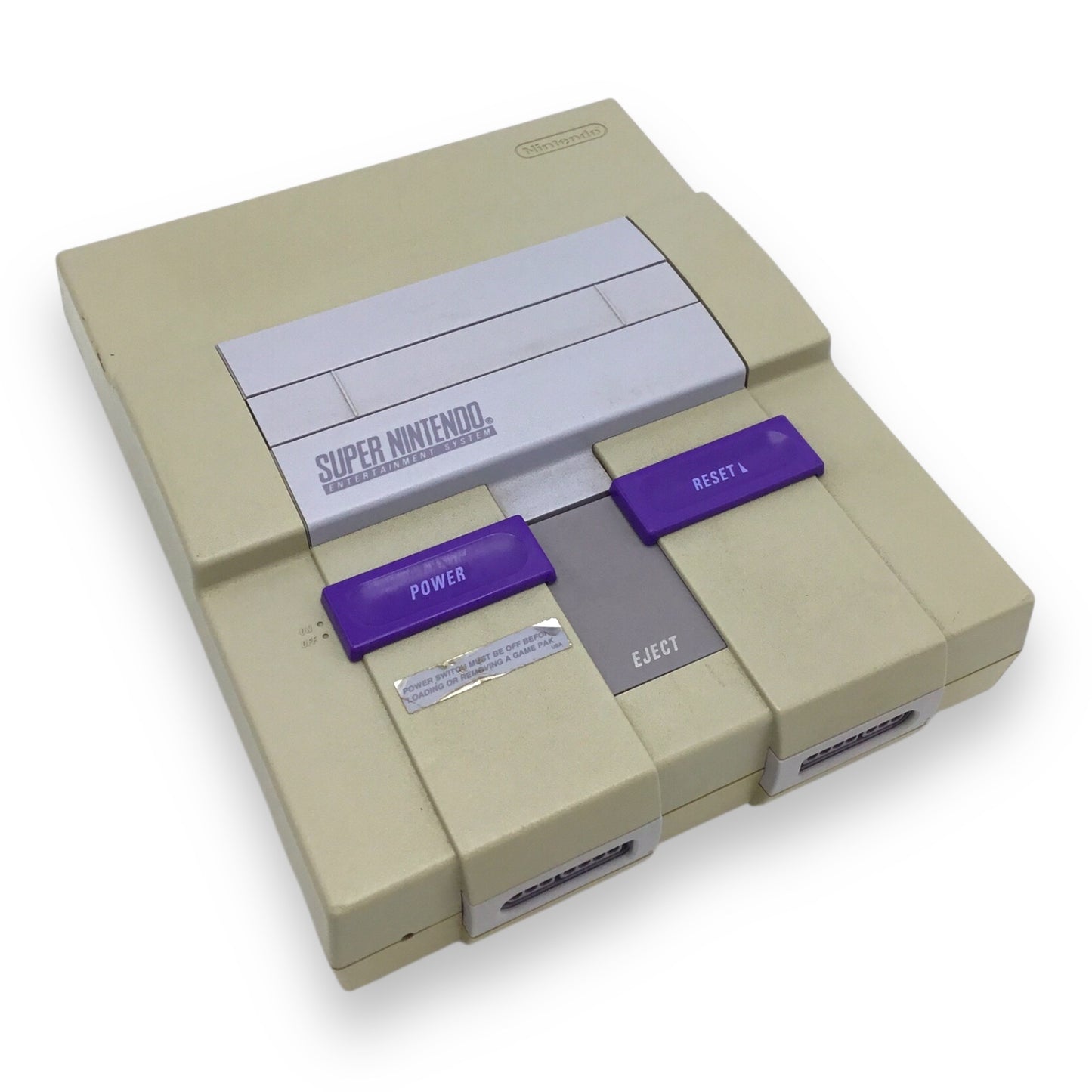 Super Nintendo Entertainment System SNS-001 Console w/ Cables & 2 Controllers – Tested