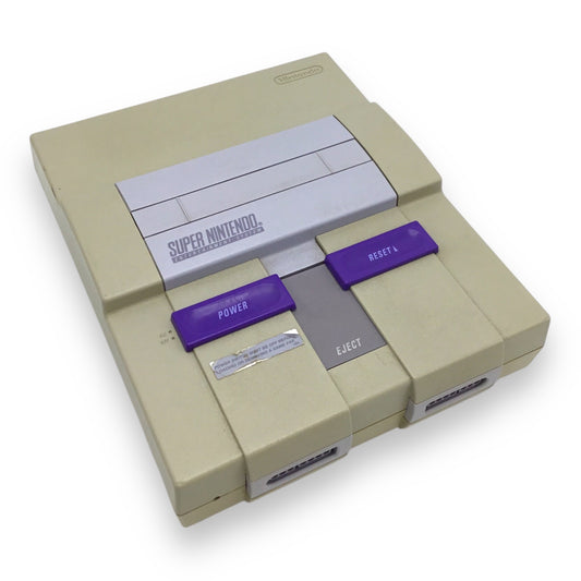 Super Nintendo Entertainment System SNS-001 Console w/ Cables & 2 Controllers – Tested