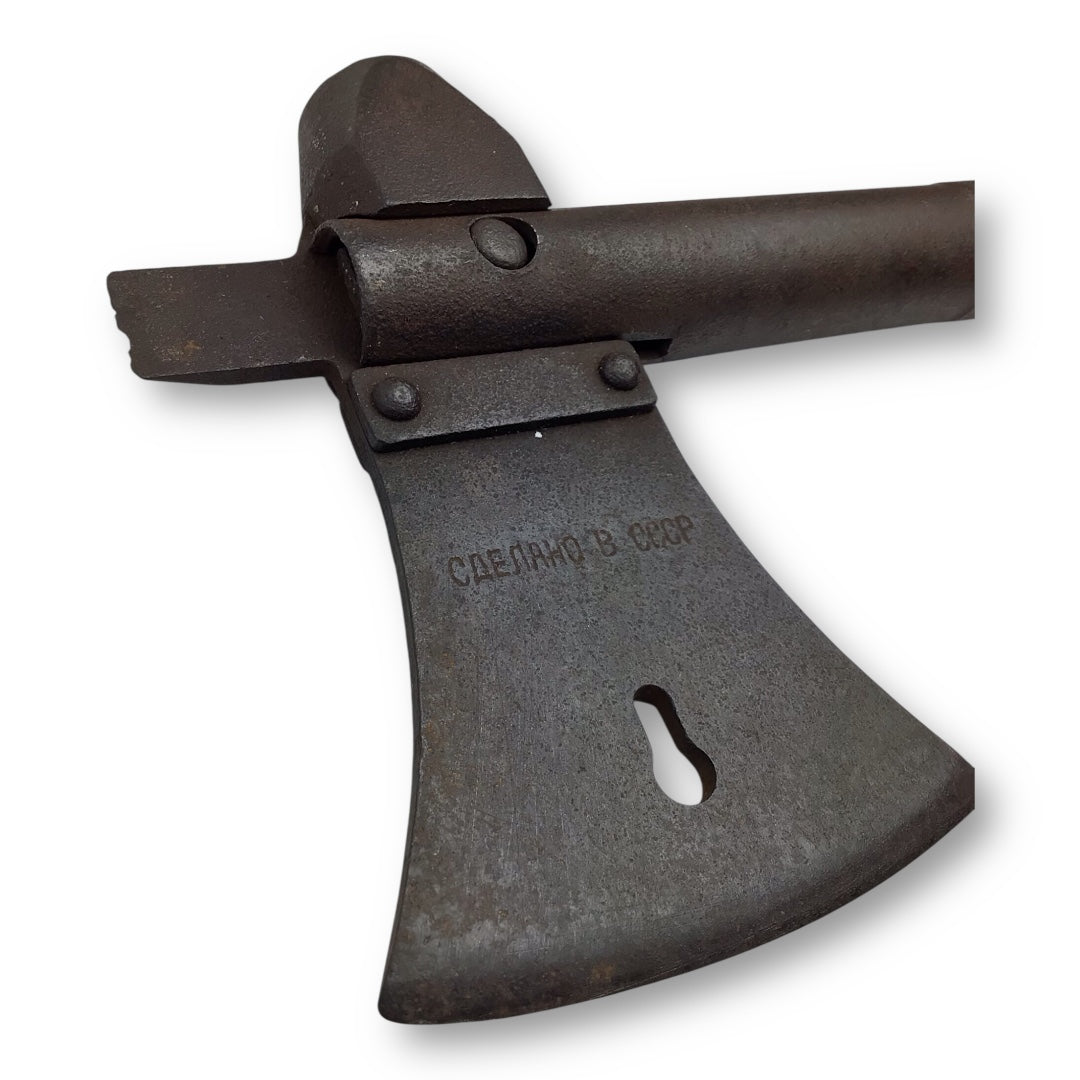Super Rare Russian WW2 Pilot's Survival Tool - Compact Axe/Hatchet in Mint Condition
