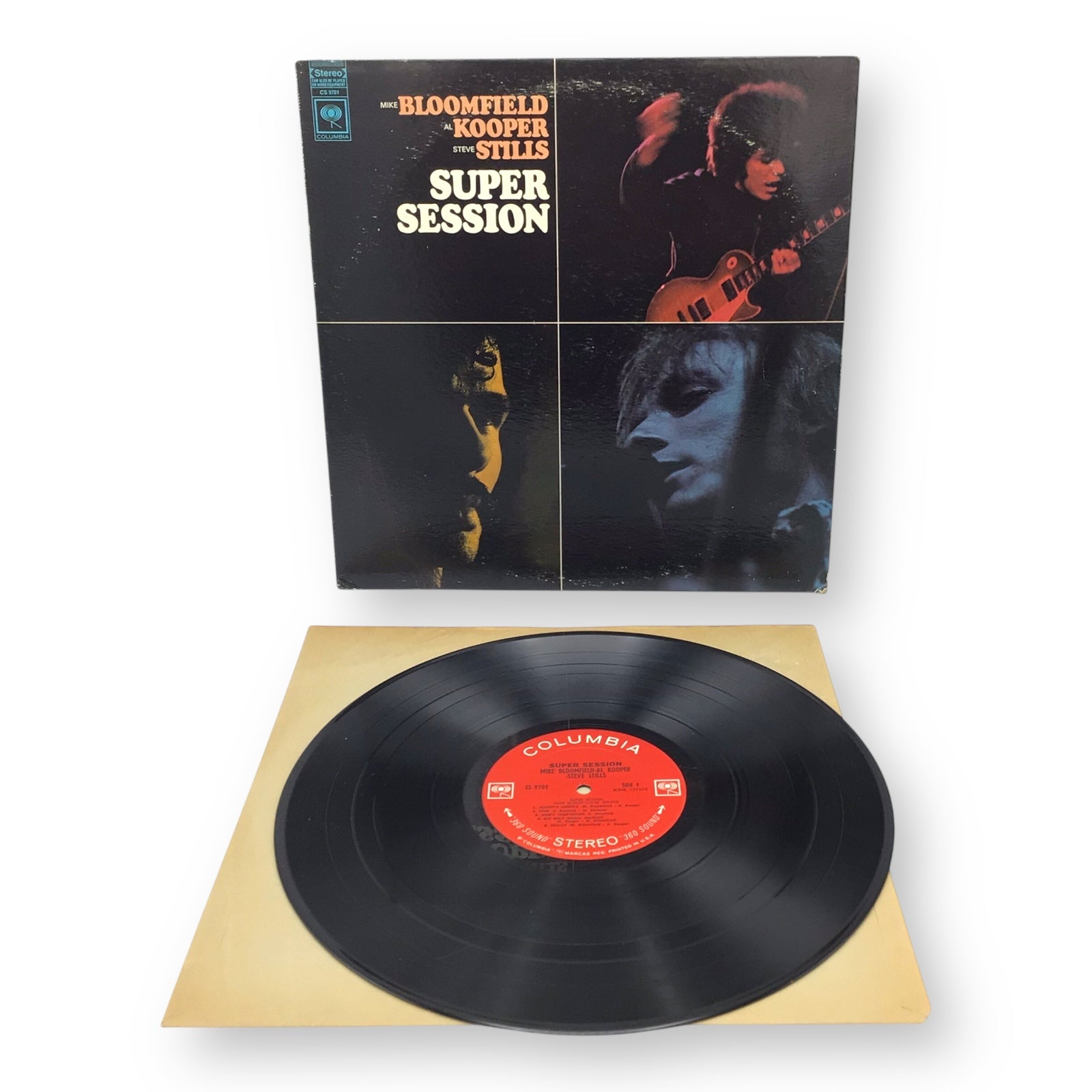 Super Session Vinyl LP Bloomfield Kooper Stills Preowned Classic Rock