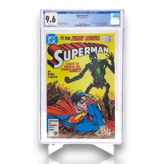 Superman #1 (1987) DC Comics CGC 9.6 – Key First Issue