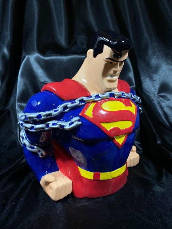 Superman 1997 Cookie Jar