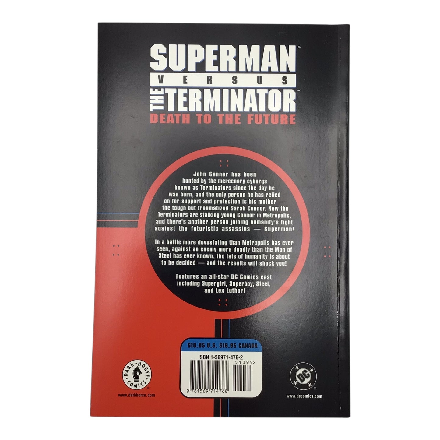 Superman vs. The Terminator: Death to the Future Paperback