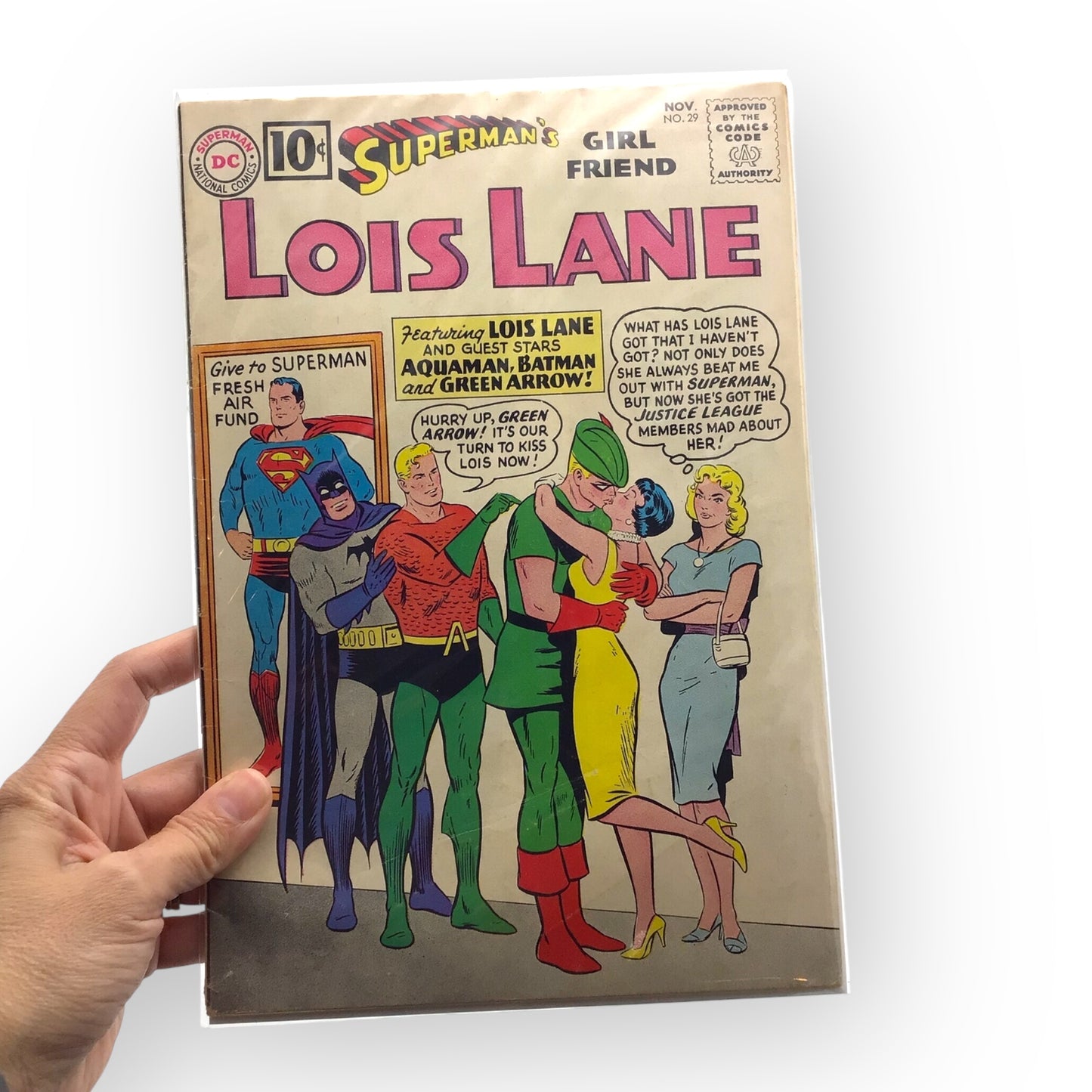 Superman's Girlfriend Lois Lane #29 (Nov 1961) – Aquaman, Batman, Green Arrow