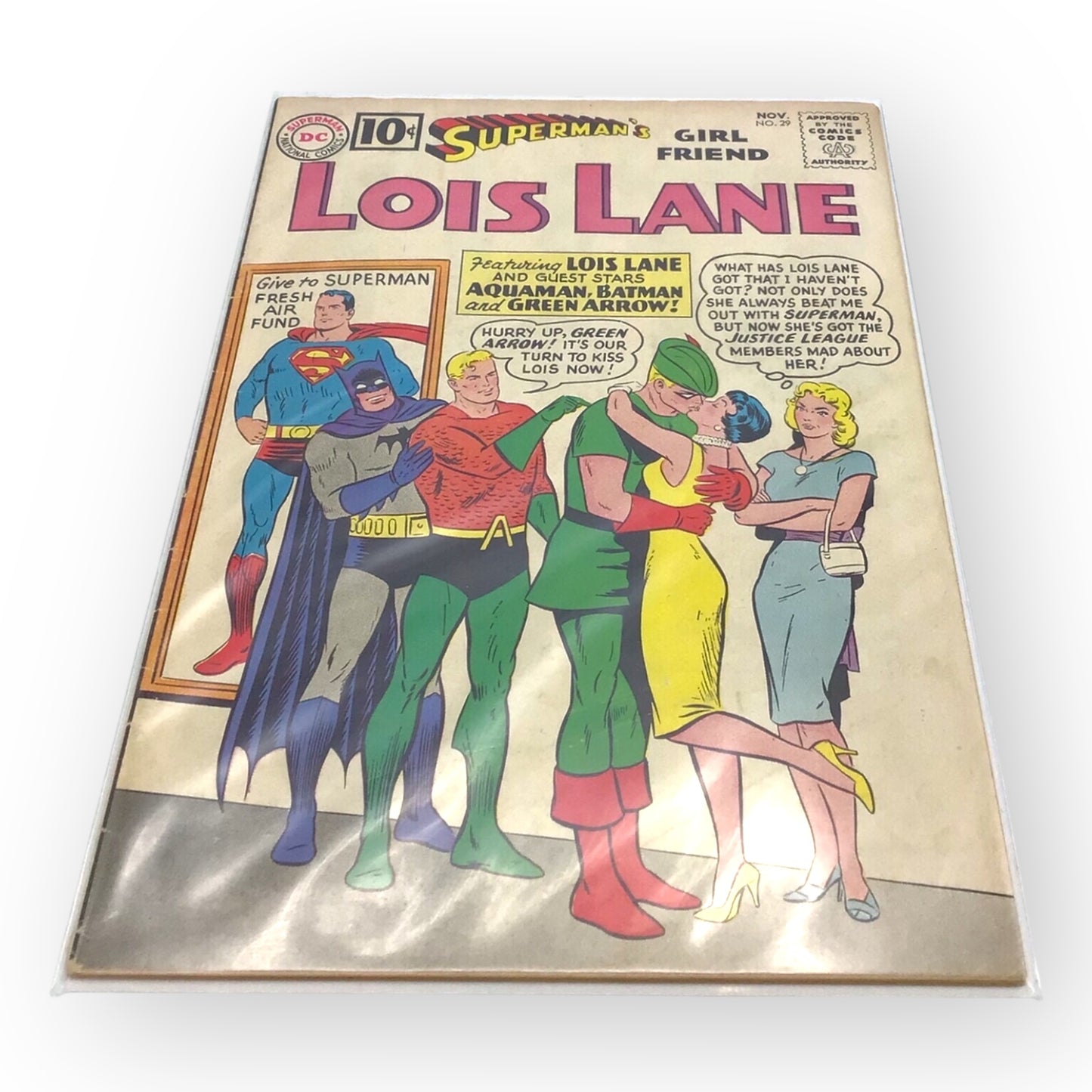 Superman's Girlfriend Lois Lane #29 (Nov 1961) – Aquaman, Batman, Green Arrow