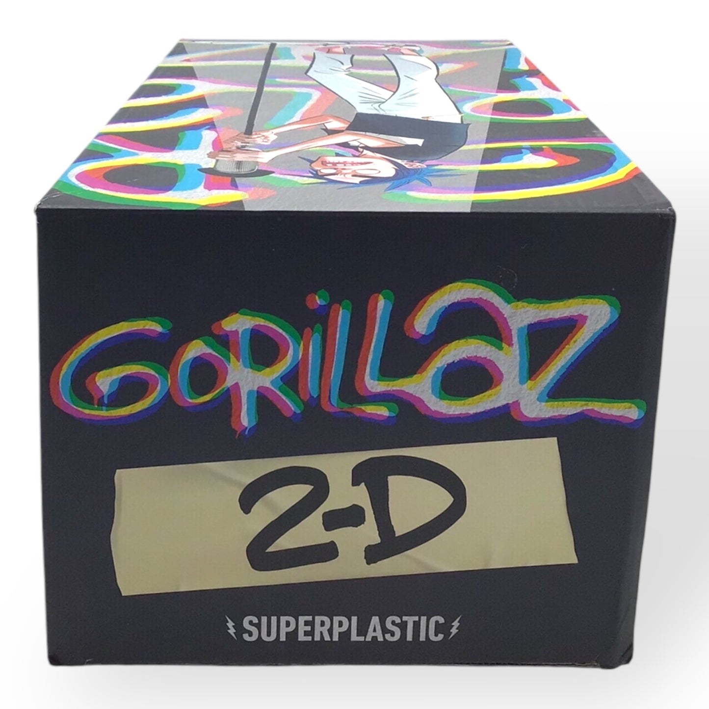 Superplastic x Gorillaz 2D 12" Vinyl Art Figure – Designed by Huck Gee & Paul Budnitz