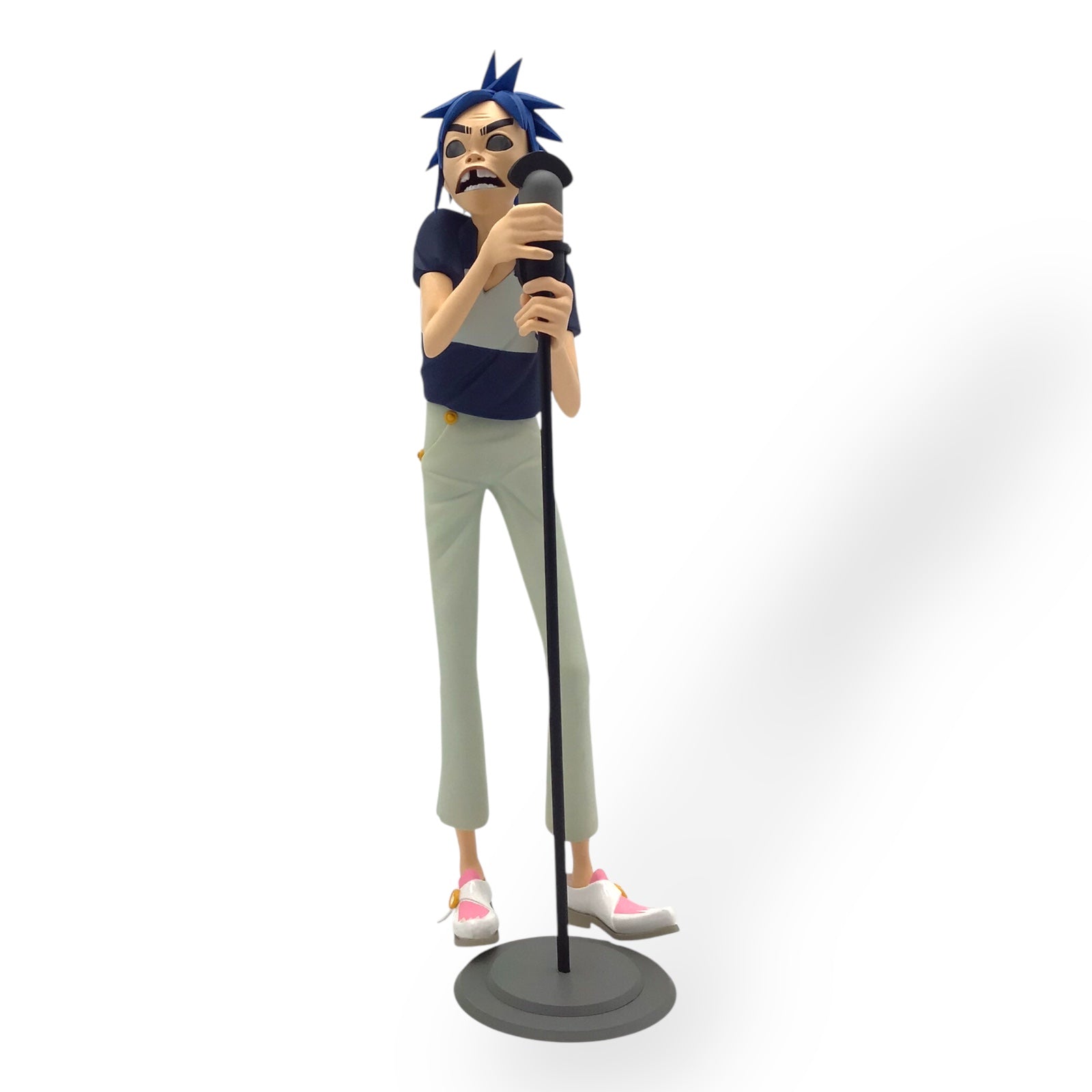 Superplastic x Gorillaz 2D 12" Vinyl Art Figure – Designed by Huck Gee & Paul Budnitz