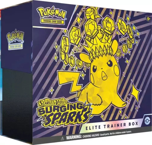 Surging Sparks Elite Trainer Box - Pokemon Scarlet & Violet