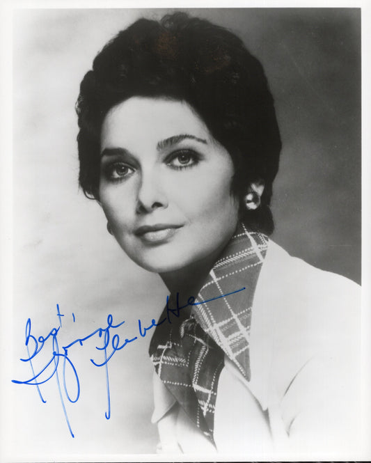 Suzanne Pleshette Signed Photo 8x10 B&W, Autograph from The Bob Newhart Show