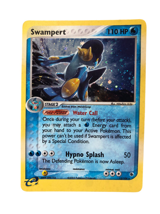 Swampert - Ruby and Sapphire (RS) - 013/109 / Holo Rare - NM