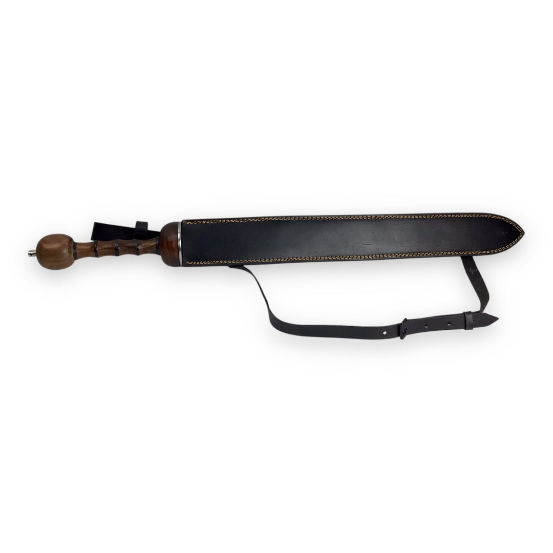 Sword Gladiator-Type with Sheath | Local Blacksmith Tempered Damascus Steel