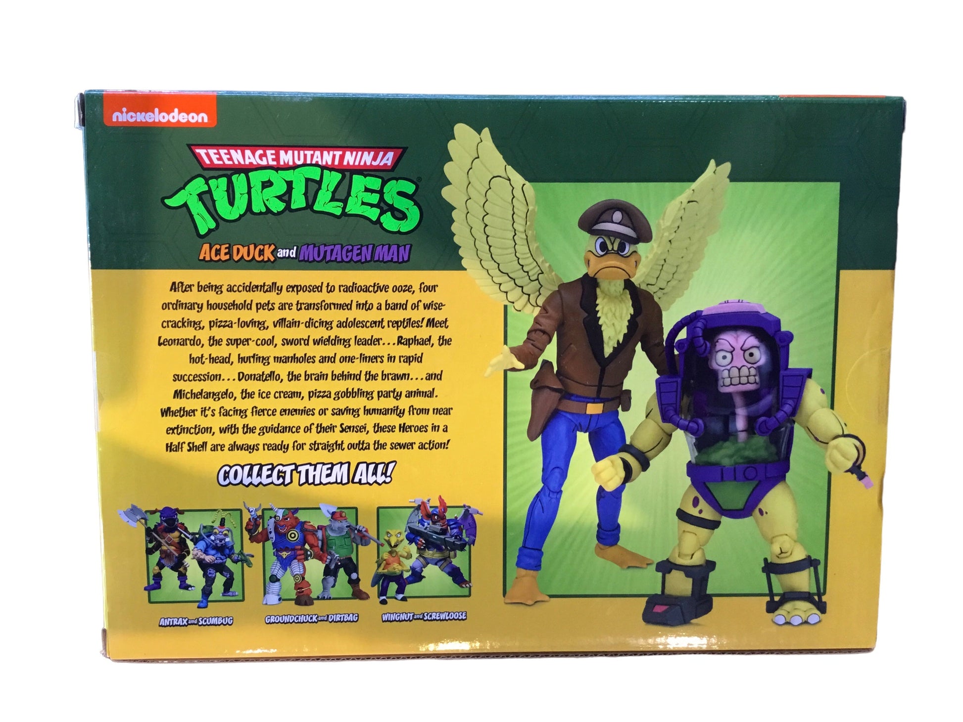 TMNT ~ Ace Duck & Mutagen Man 2 Pack - Teenage Mutant Ninja Turtles - NECA 2021