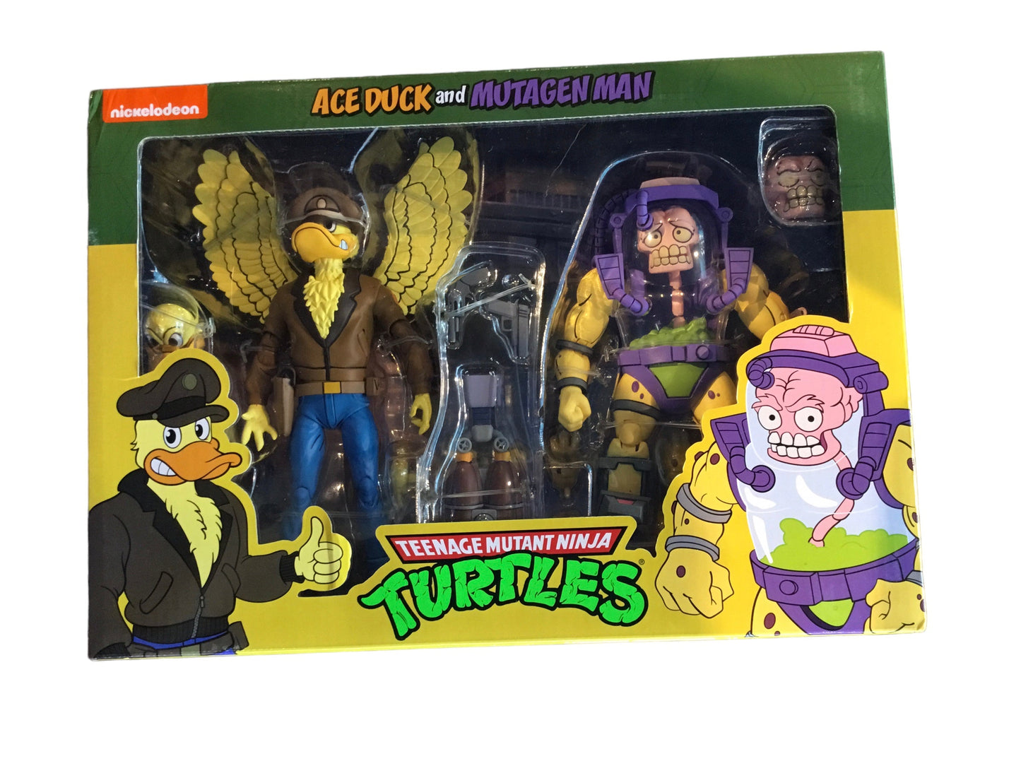 TMNT ~ Ace Duck & Mutagen Man 2 Pack - Teenage Mutant Ninja Turtles - NECA 2021