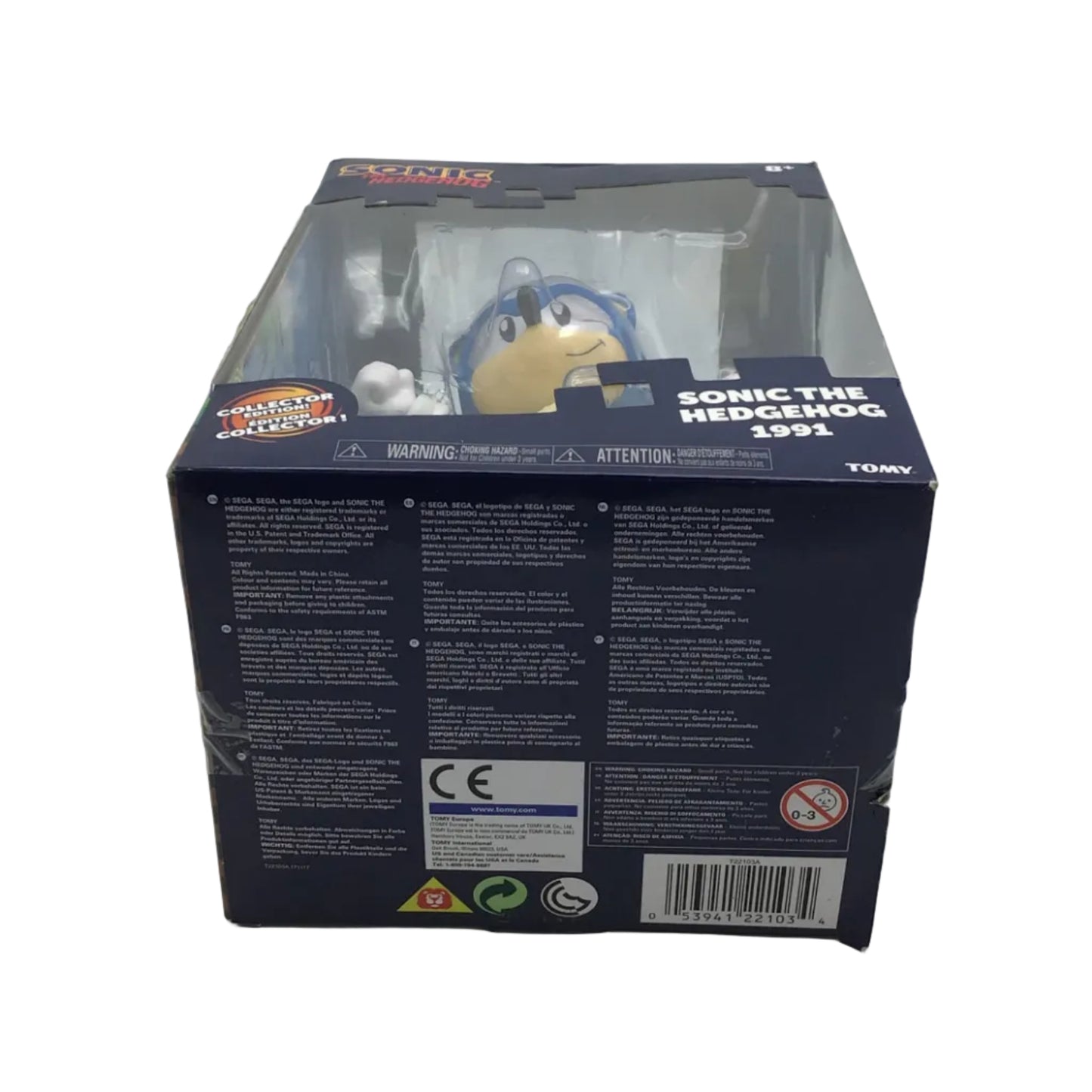 TOMY Sonic the Hedgehog Collector Edition Figure 1991