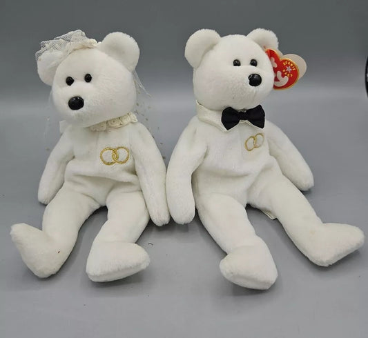 TY Beanie Wedding Set