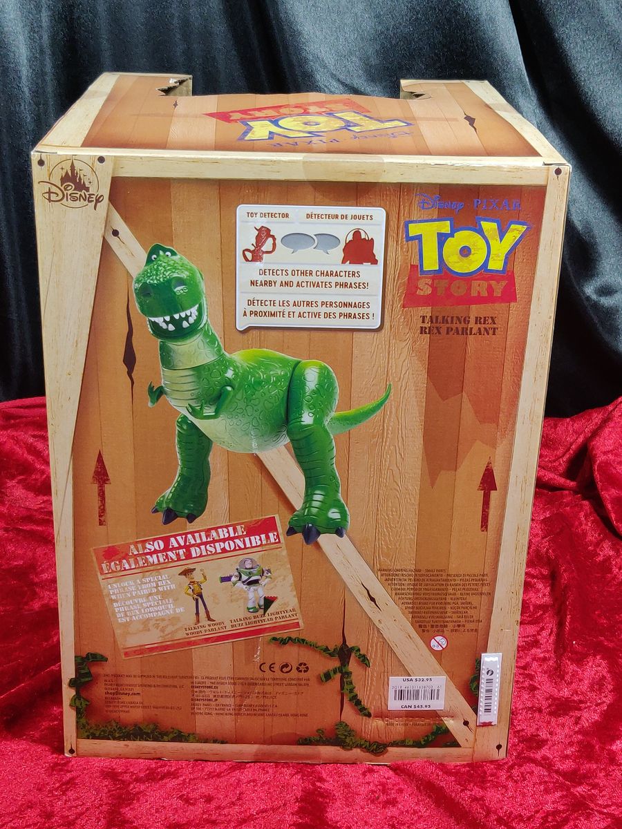 Talking Rex Disney Pixar Toy Story Electronic Figure