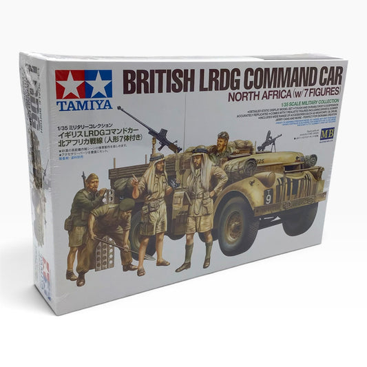 Tamiya British LRDG Command Car North Africa 1:35 Scale Model Kit 32407 – Military Miniatures – 2013 – New