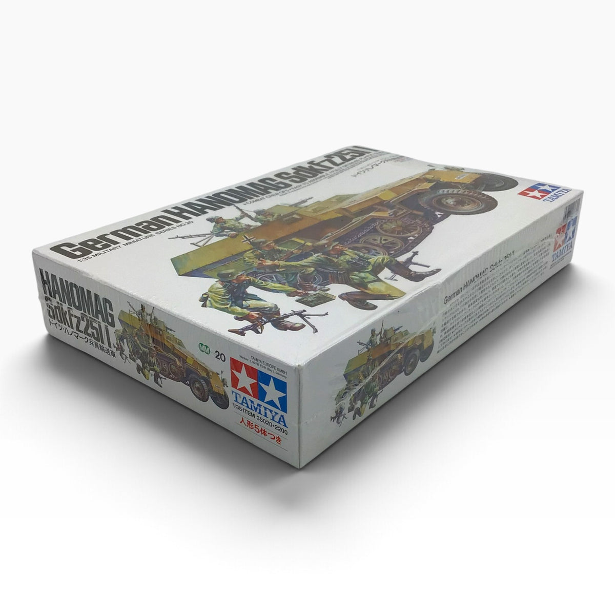 Tamiya German Hanomag Sd.Kfz. 251/1 1:35 Scale Model Kit 35020 – New