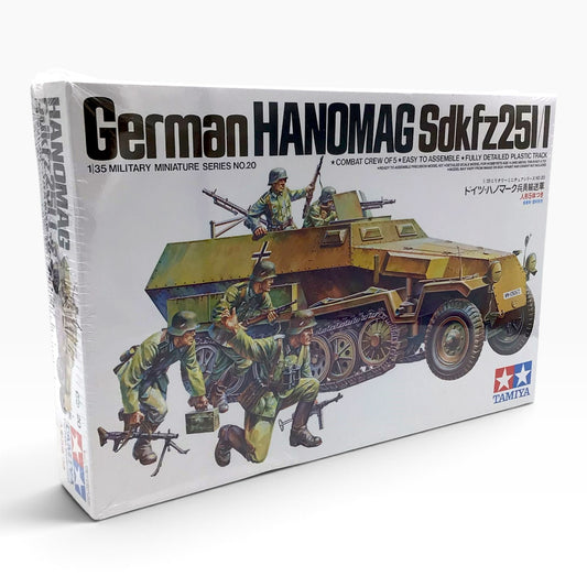 Tamiya German Hanomag Sd.Kfz. 251/1 1:35 Scale Model Kit 35020 – New