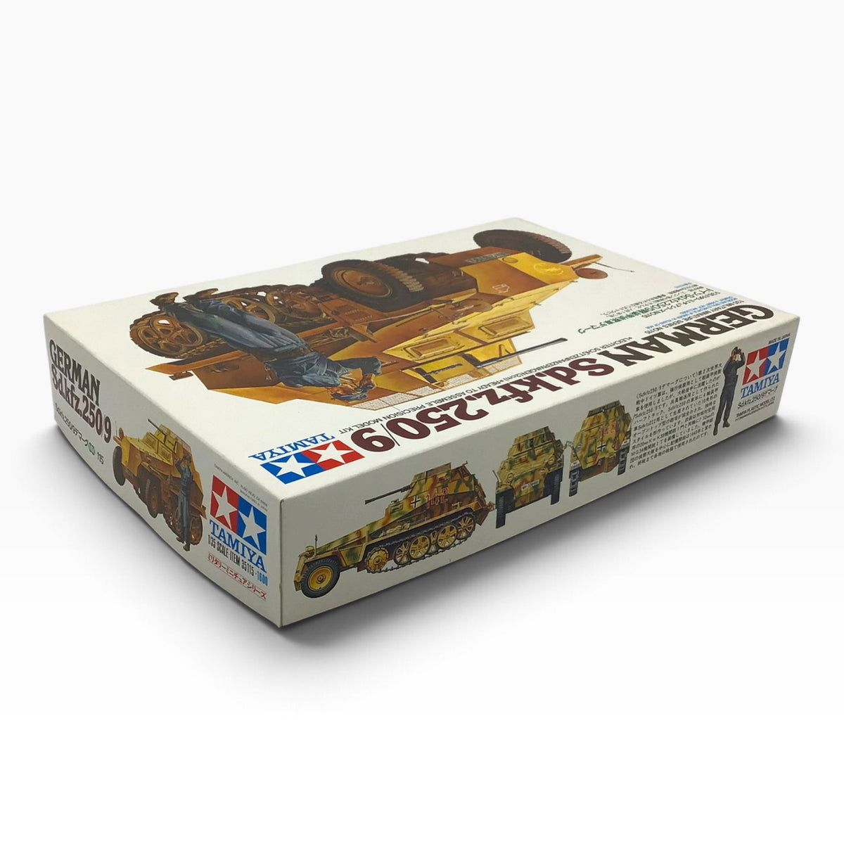 Tamiya German Sd.Kfz.250/9 1:35 Scale Model Kit – 1980