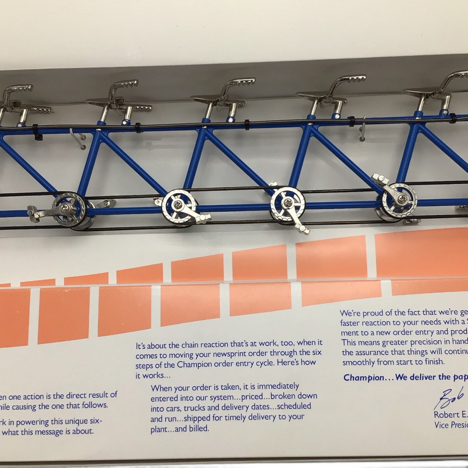 Tandem Bike Display - Champion International Corporation