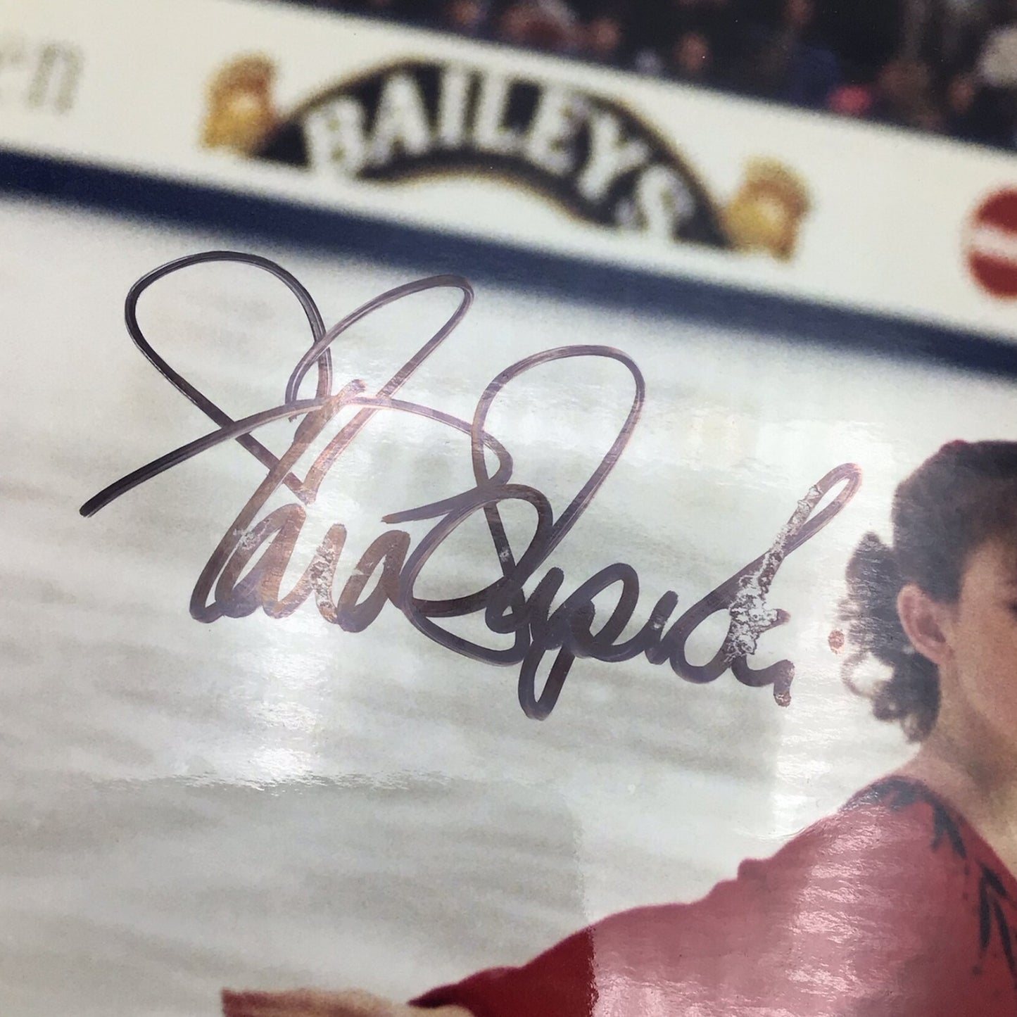 Tara Lipinski Red Outfit Autograph - 8x12 Photo