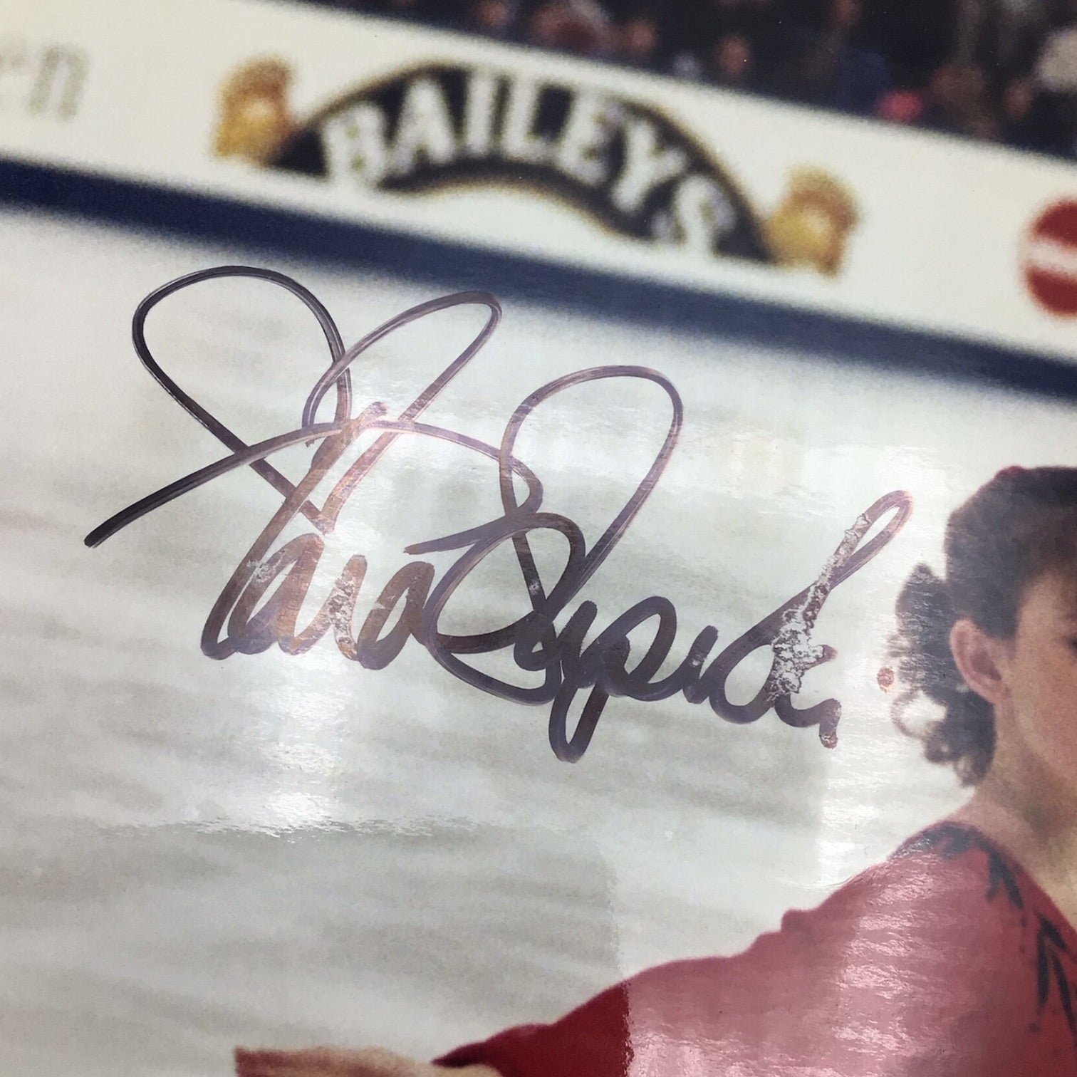 Tara Lipinski Red Outfit Autograph - 8x12 Photo