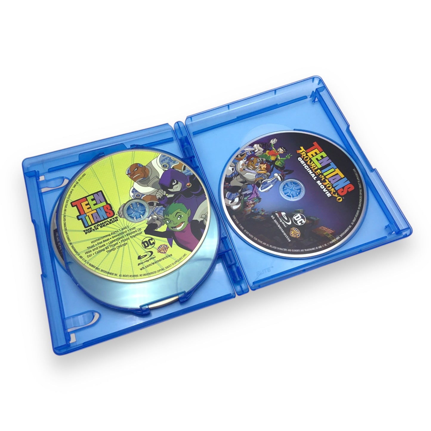 Teen Titans The Complete Series Blu-ray Warner Brothers Archive Collection