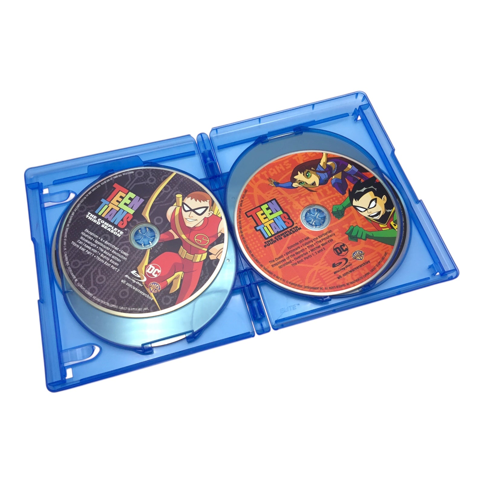 Teen Titans The Complete Series Blu-ray Warner Brothers Archive Collection